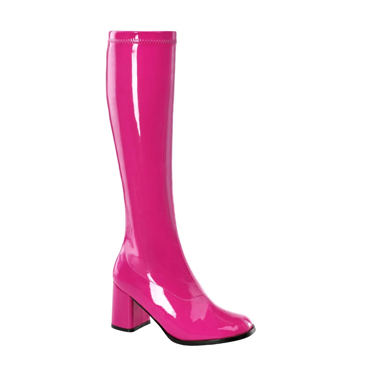 group walk fashion-forward material GOGO-300 Hot Pink Stretch Patent