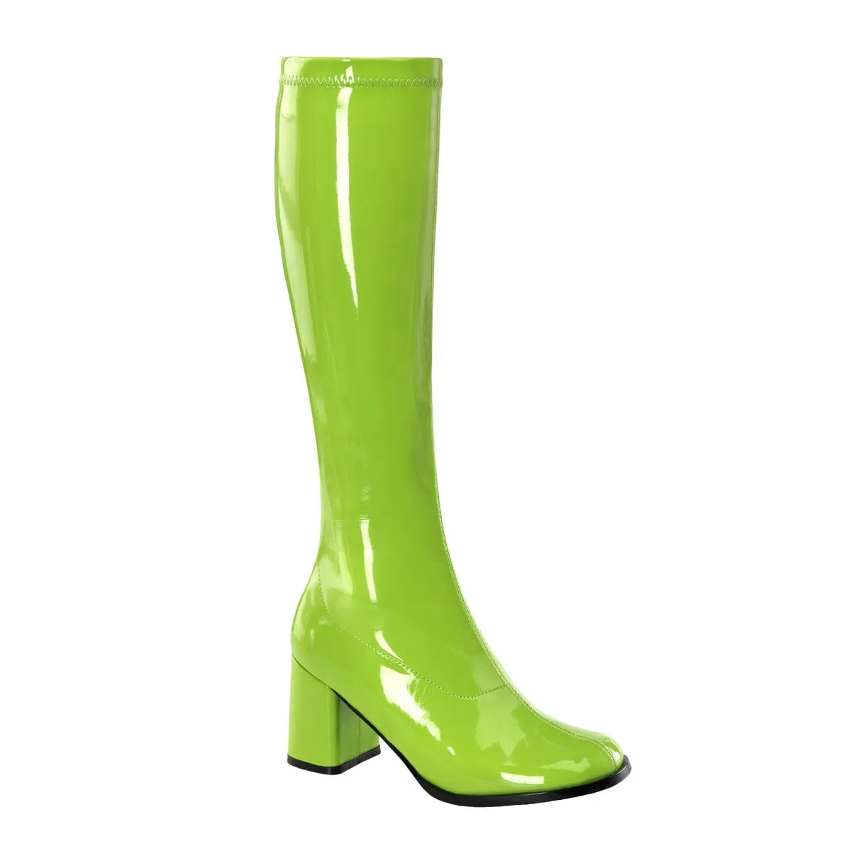 Muddy Path GOGO-300 Lime Green Stretch Patent