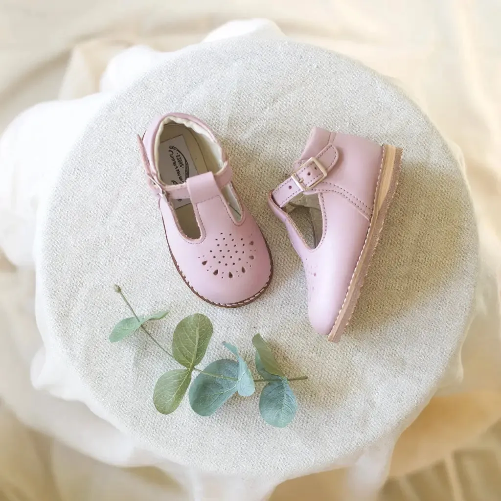 Greta T-Strap - Lilac Narrow - fit kids' shoes