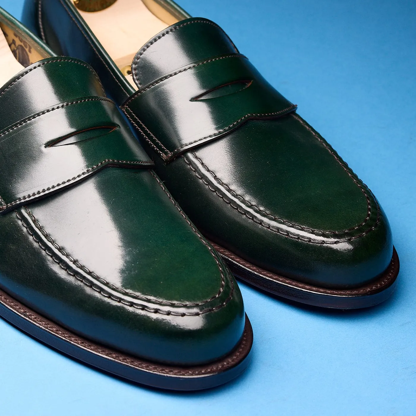 Harvard 2 Green Cordovan Confident Walk Real Shade