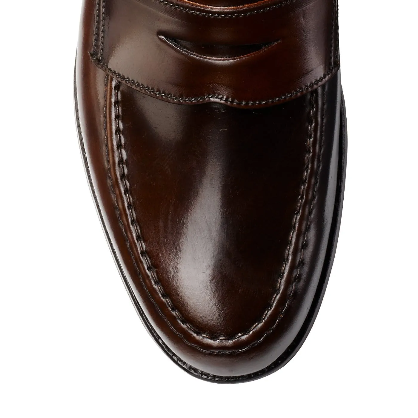 Toe Protection Harvard Dark Brown Cordovan