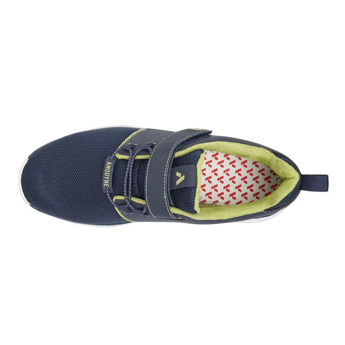 No. 46 Sport Jogger - Blue / Green leather - lining shoes
