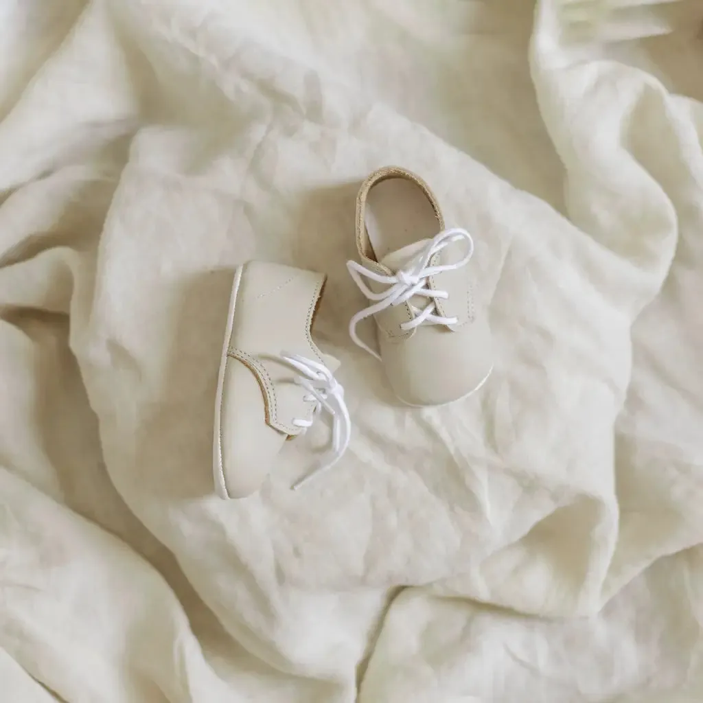 Soft Soled Oxford - Ecru Match Fit Field Fast