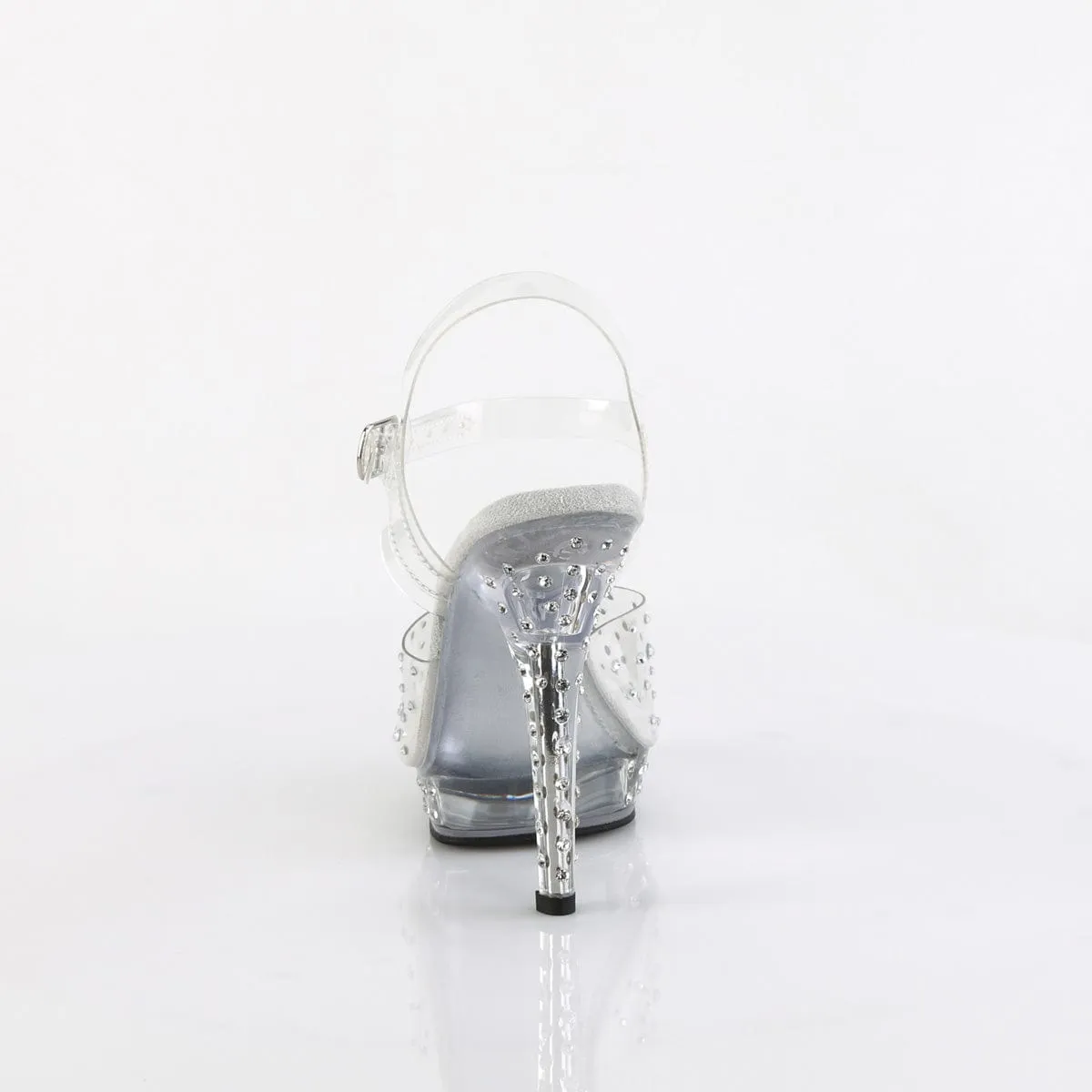 Durable Construction Mid Top LIP-108RS Clear/Clear