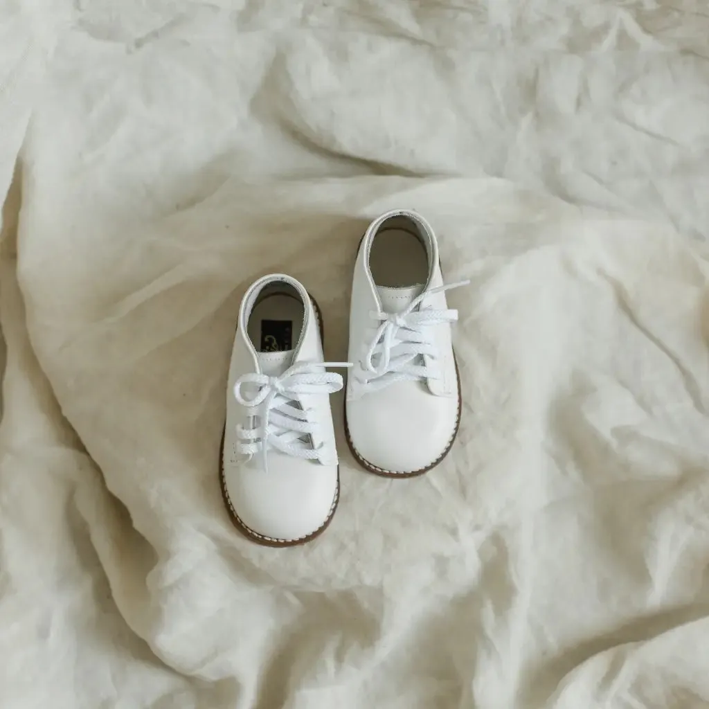 All Terrain Health Focused Henry First Walker - White (Leather Sole)