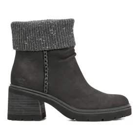 Feather Light Work Commute Gresa Waterproof Block Heel Round Toe Casual Booties