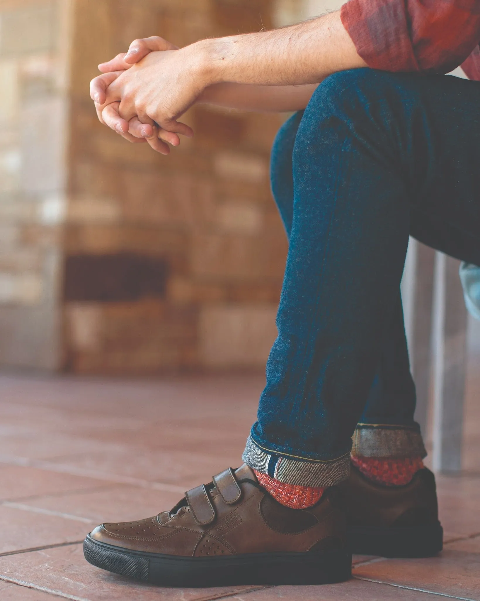 High Street V - Mahogany Flexible Ride high - end shoe cost