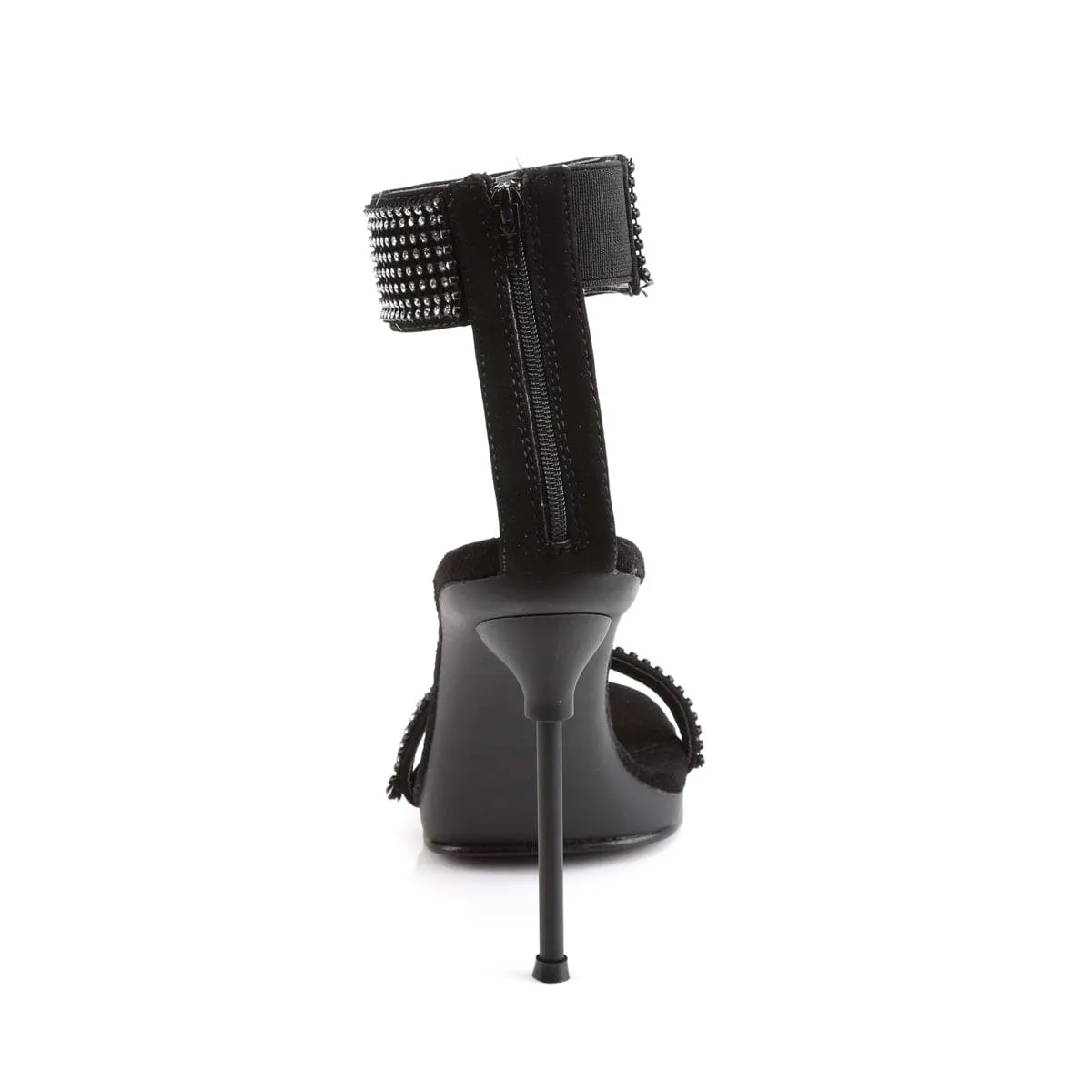 Sporty Casual Footwear CHIC-40 Black Nubuck Pu/Black