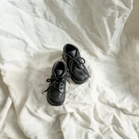 Comfort Cushion Jamie First Walker - Black (Scuff Tip)