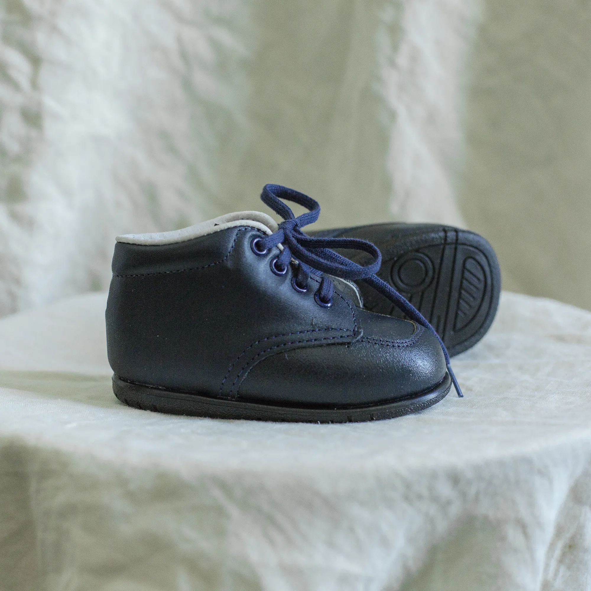 Global Fit Jamie First Walker - Navy (Scuff Tip)
