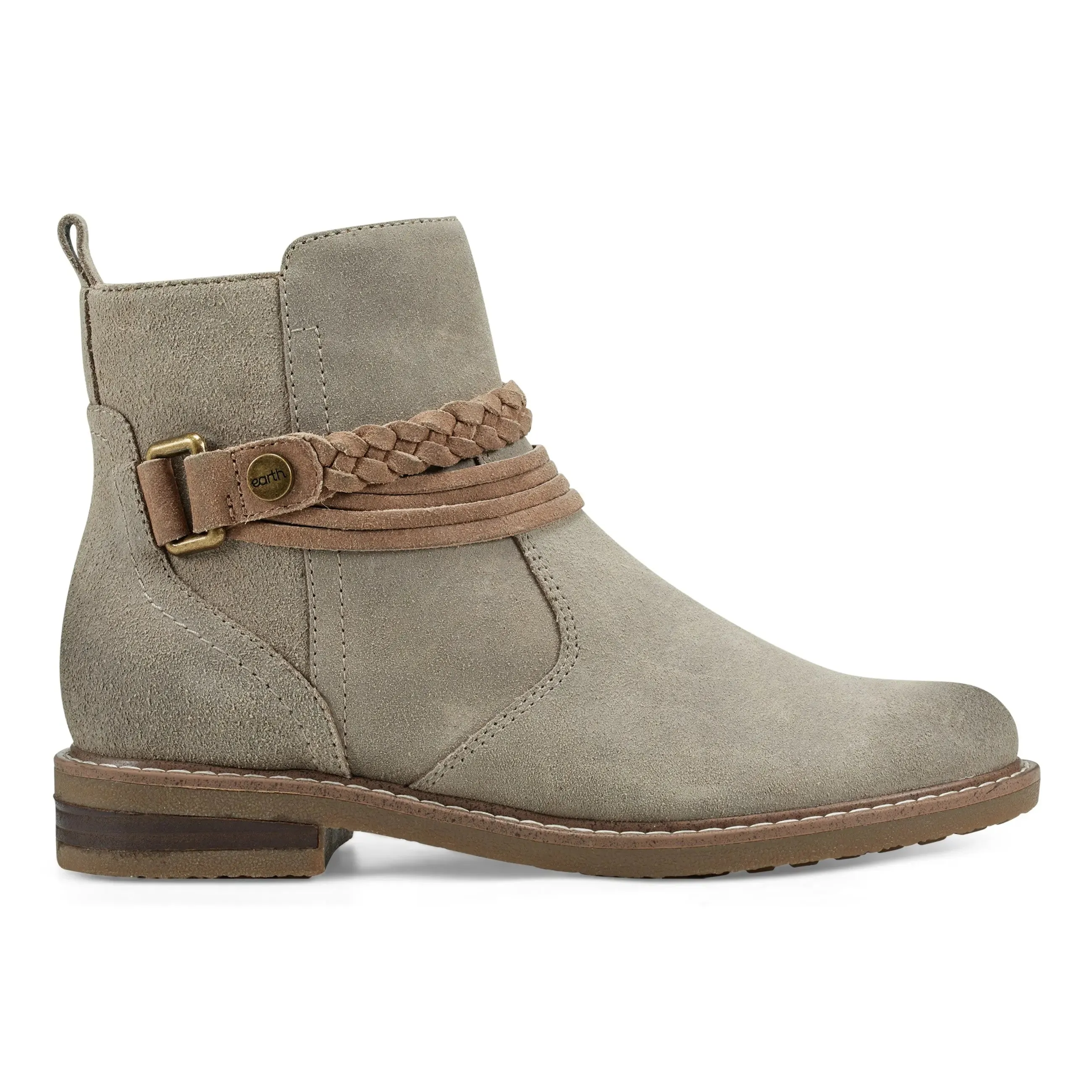 Jeno Round Toe Casual Booties Work Utility