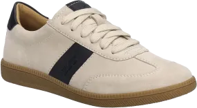 Joleen 01 running in a canal area shoes cloudy - day shoes