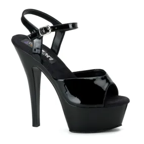 JULIET-209 Black Patent Wardrobe Staple
