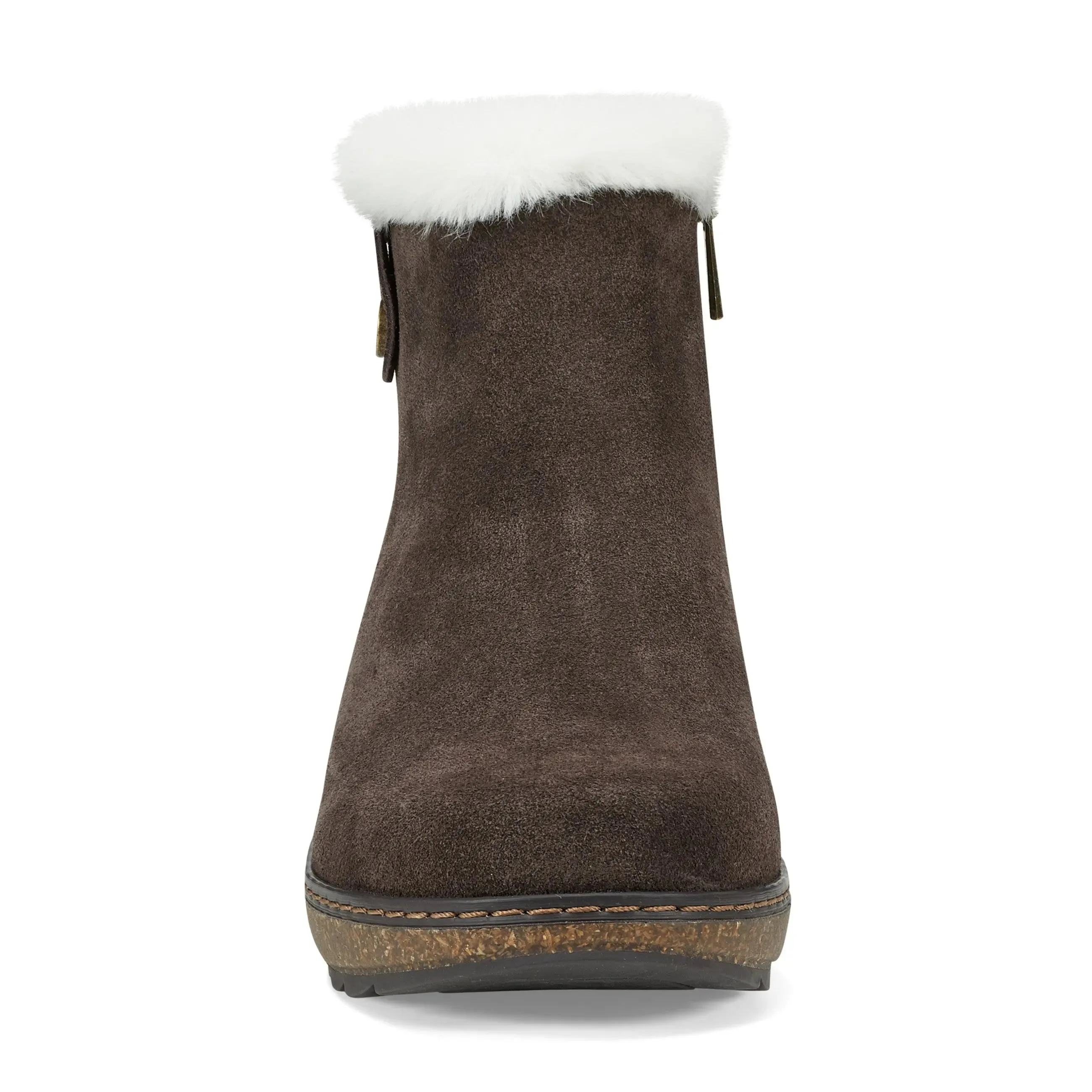 Flexible Movement Kim Cold Weather Round Toe Casual Booties