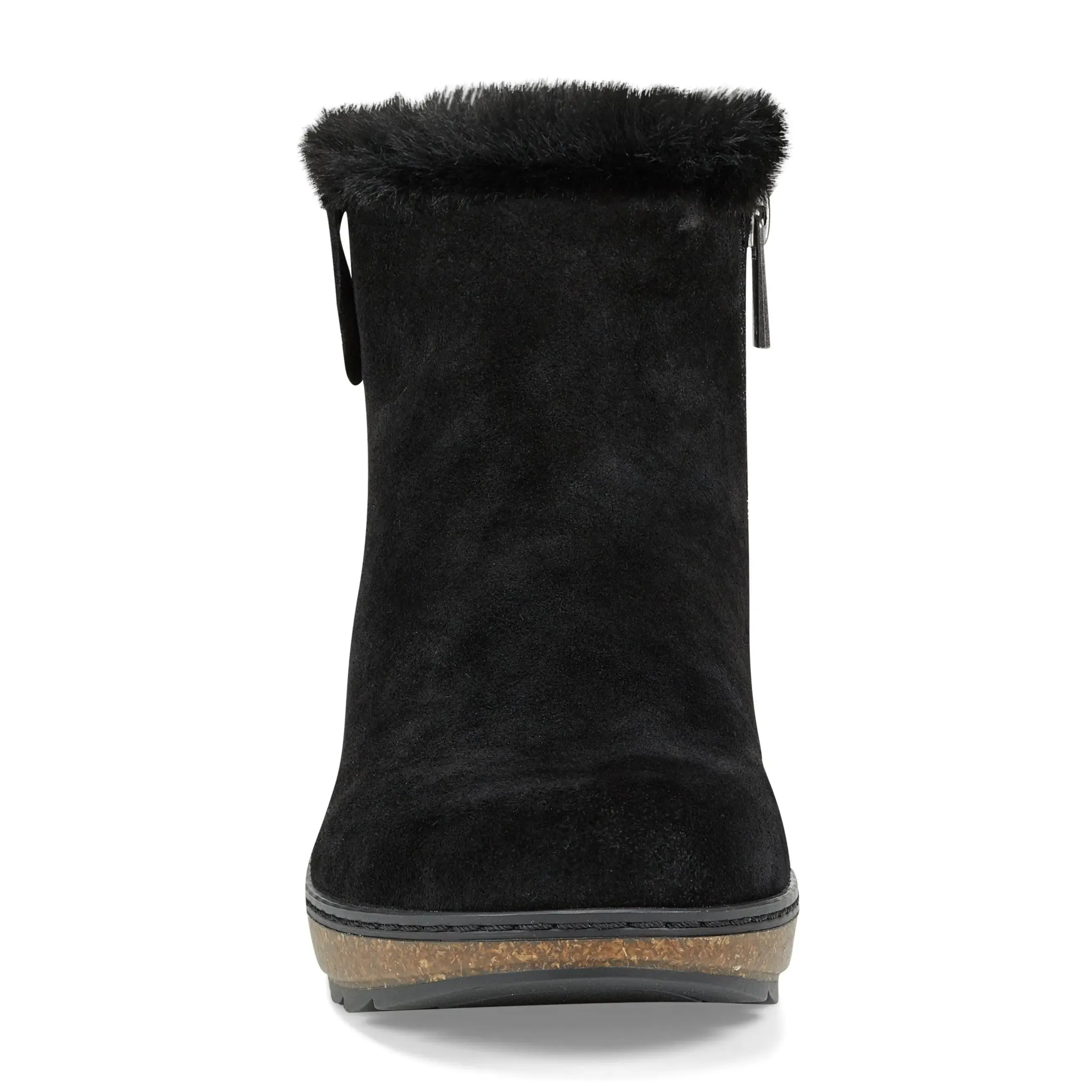 Kim Cold Weather Round Toe Casual Booties Sleek Design