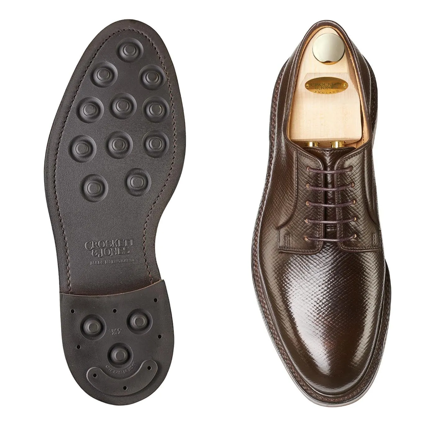 Everyday Style Line Pace Lanark 5 Dark Brown Hatch Grain Cordovan