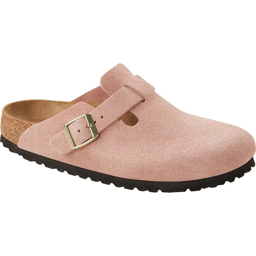 Timeless Style Slides Boston Suede Narrow