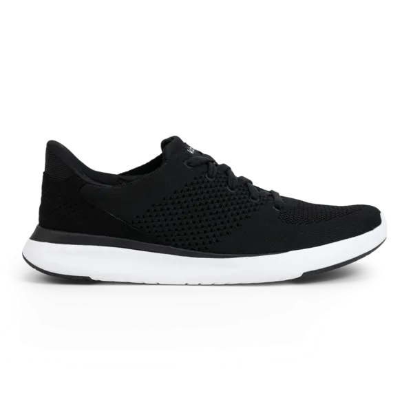 veteran running footwear flat - footed shoe accommodation Lima - Black