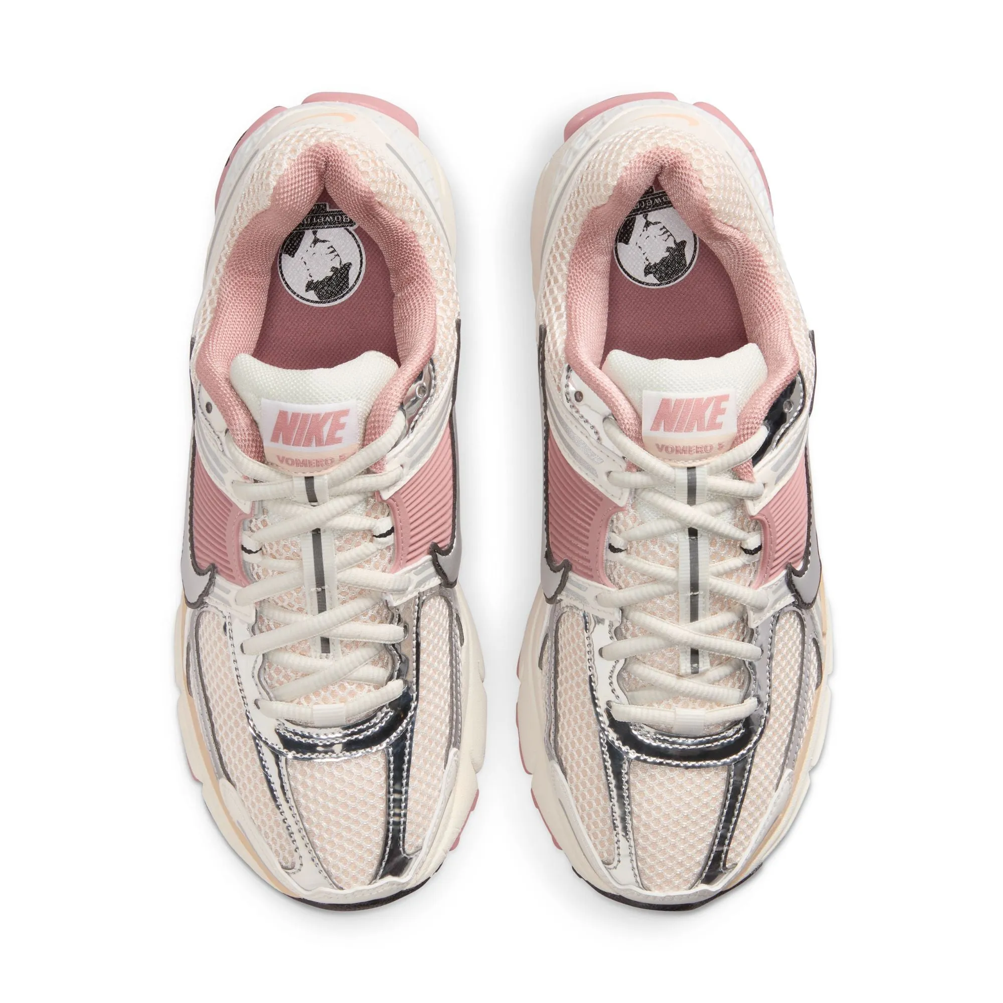 Sail Vibe Padded Tongue Nike Zoom Vomero 5 Women's Sail/sail-pearl White-particle Pink HF1877-102