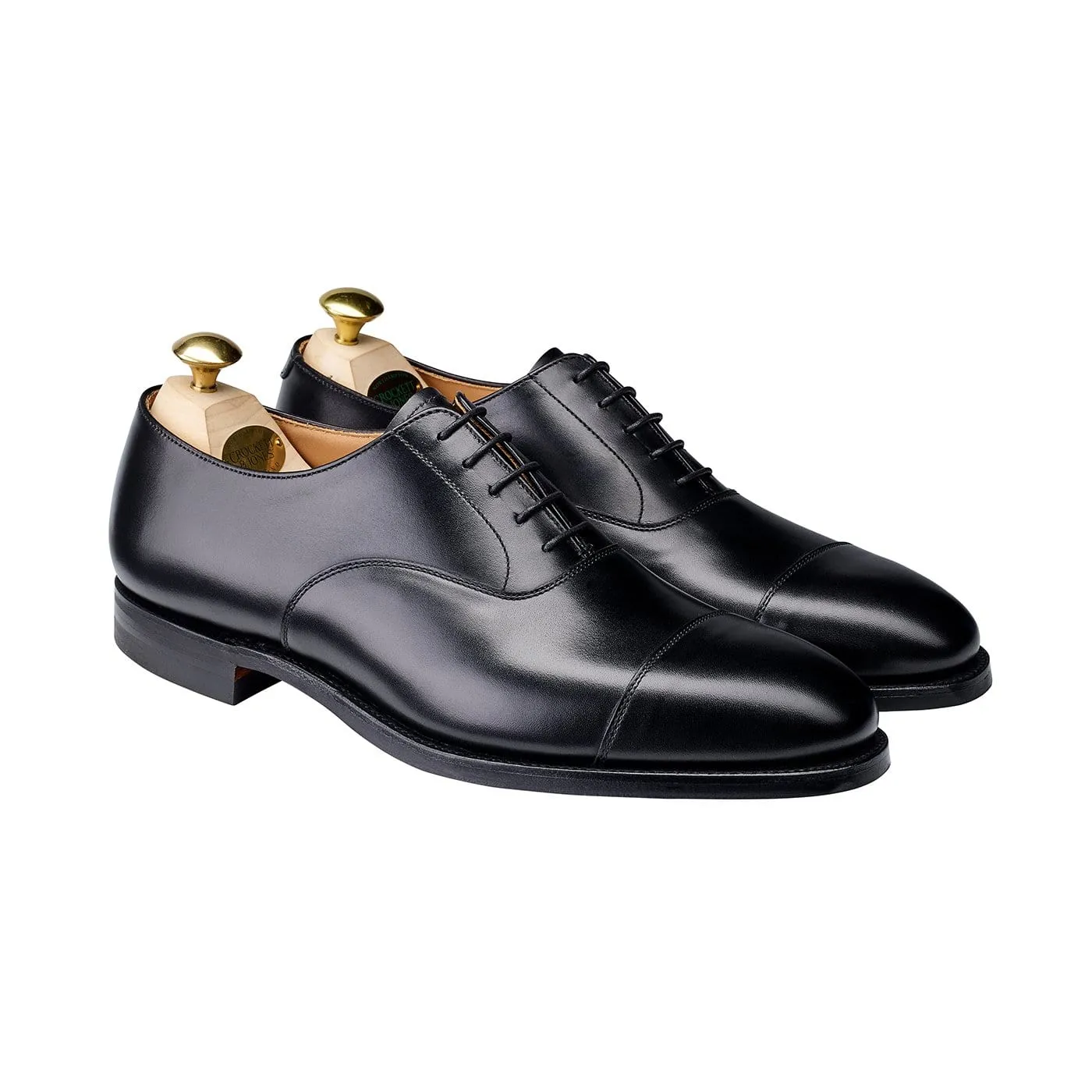 Connaught 2 Black Calf (City Sole) Leather Lining Head Turn