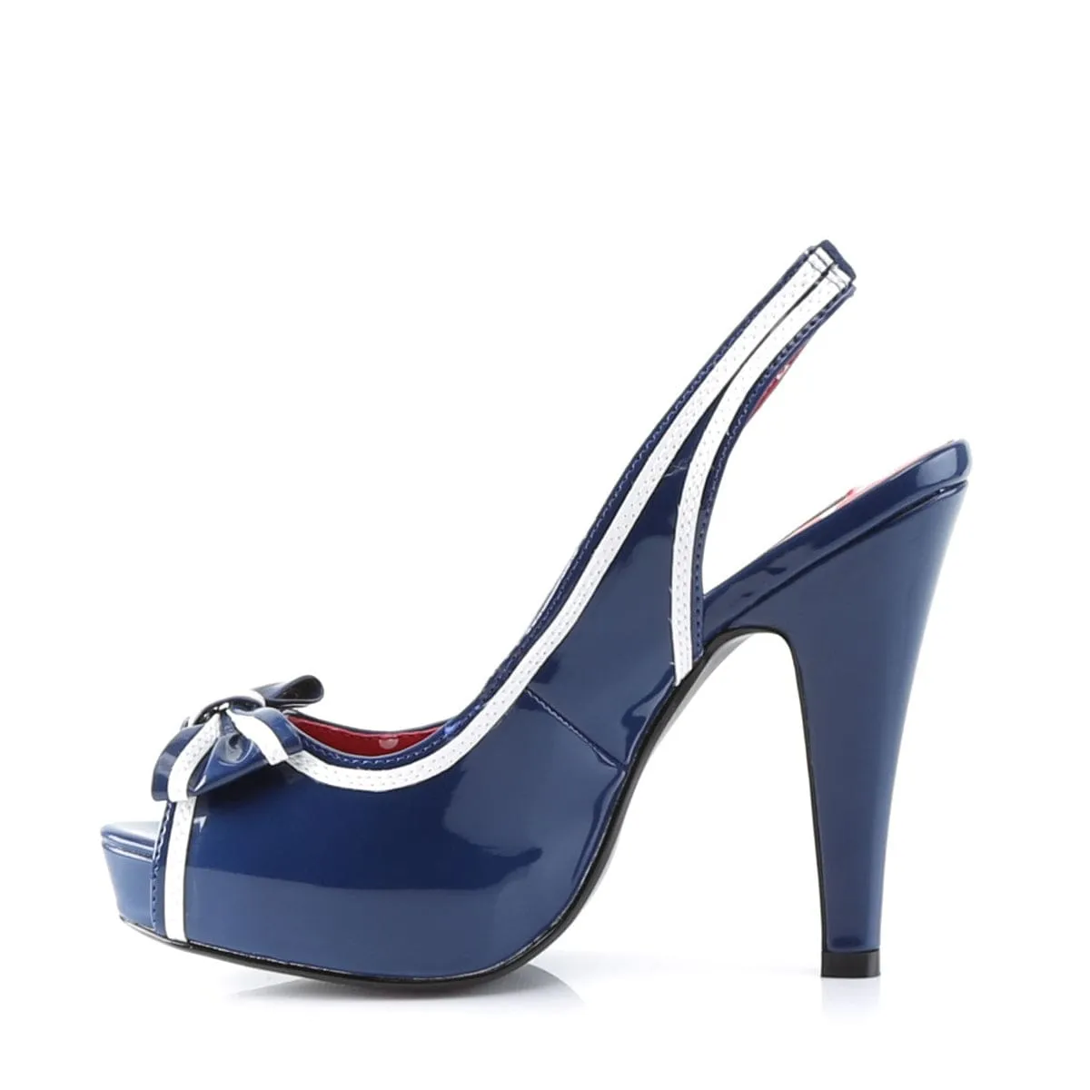 Shore Play BETTIE-05 Navy Blue Patent