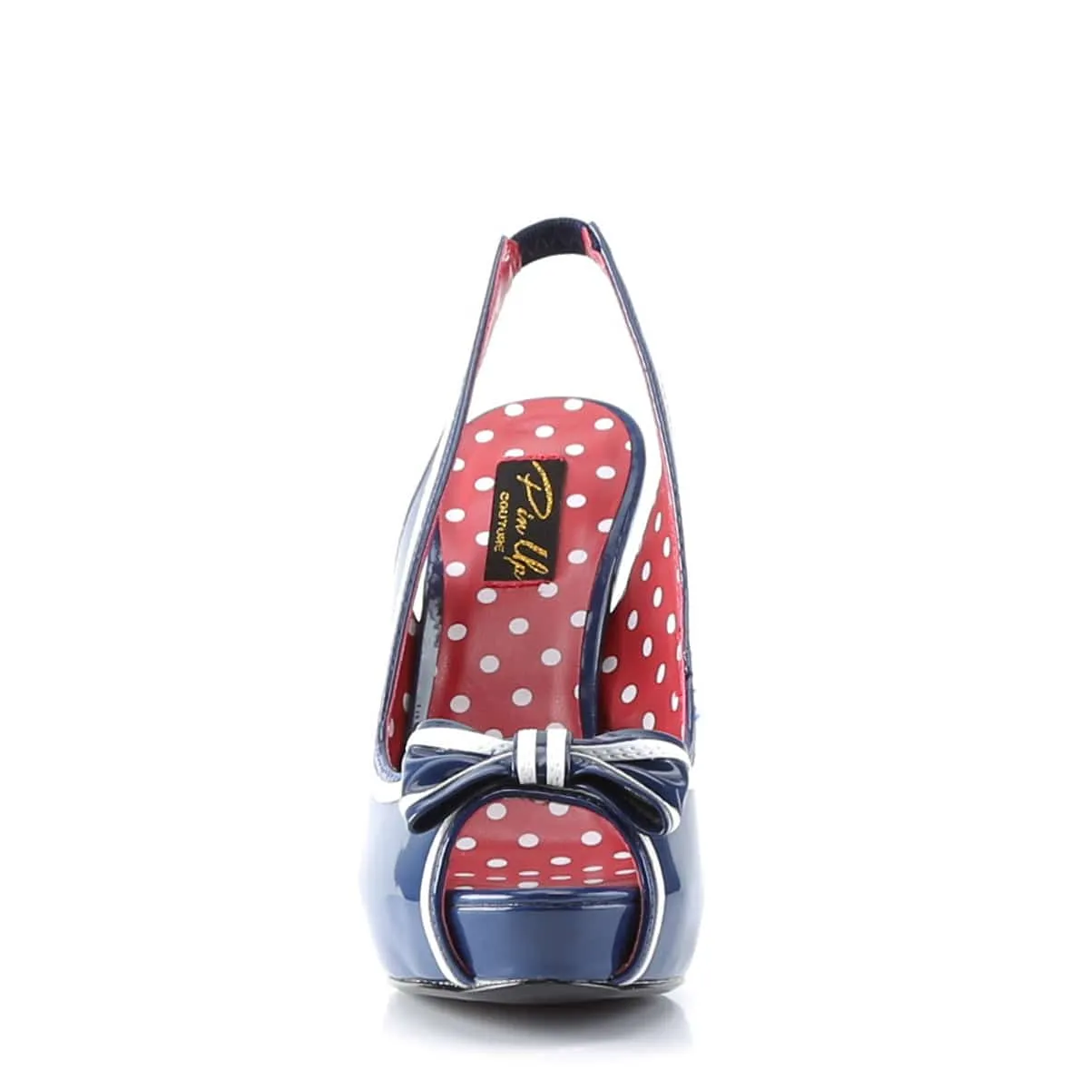 Chic Flip-flops for Men BETTIE-05 Navy Blue Patent