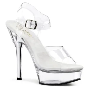 Pointed Heels ALLURE-608 Clear/Clear