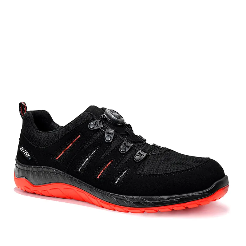 Grip Track Quick Grip MADDOX BOA Lightweight Work Shoe Vegan Red