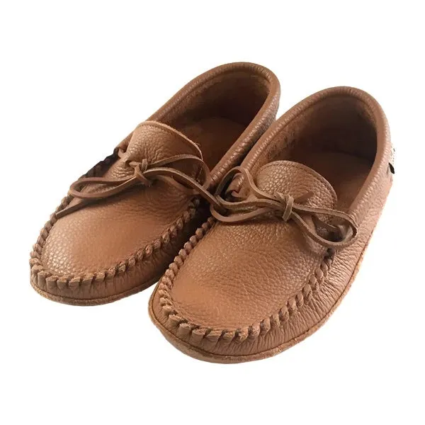 Casual Maple Moosehide Moccasin