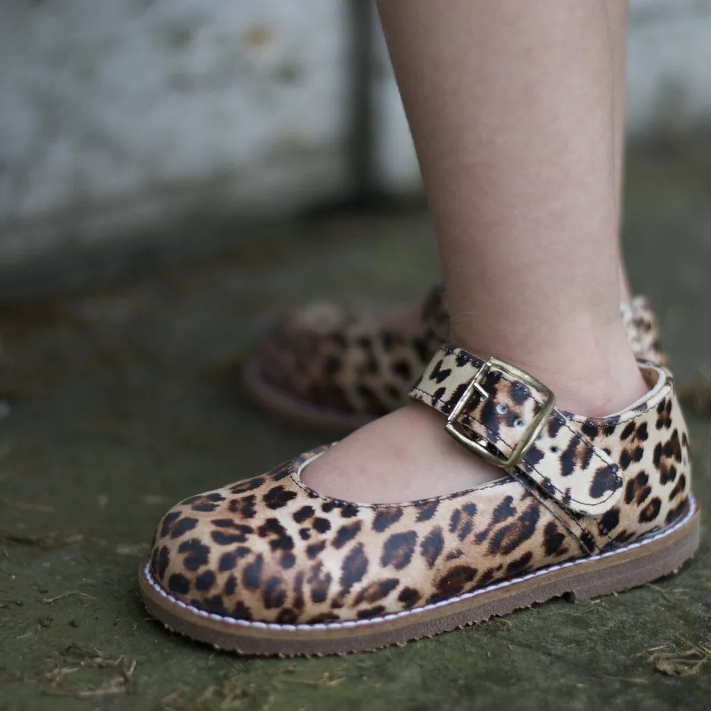 Grip Strong Mary Jane - Cheetah