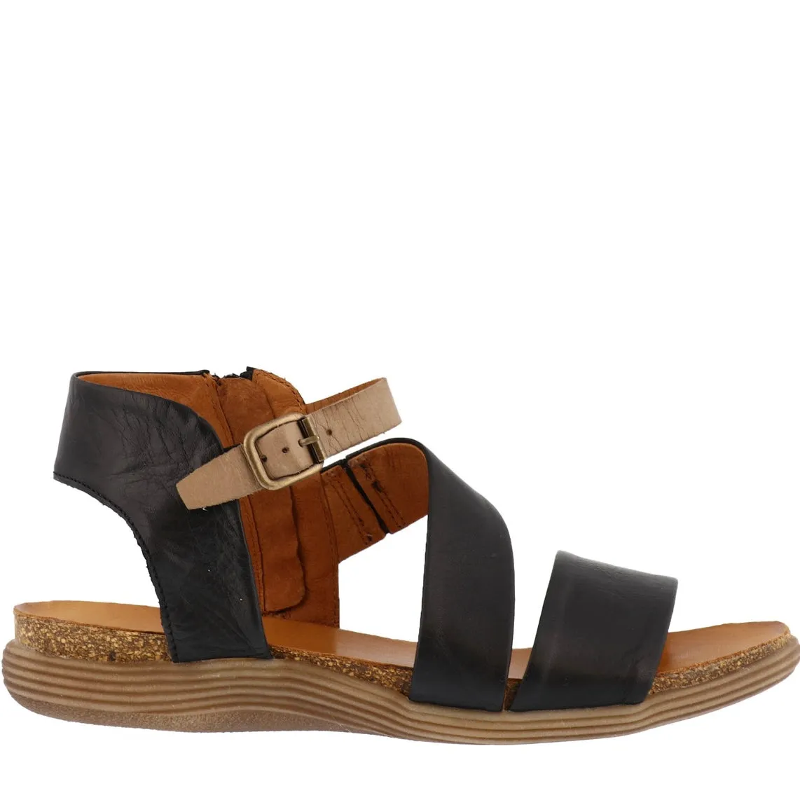 Meadow - Black Comfortable Outdoor Sandals