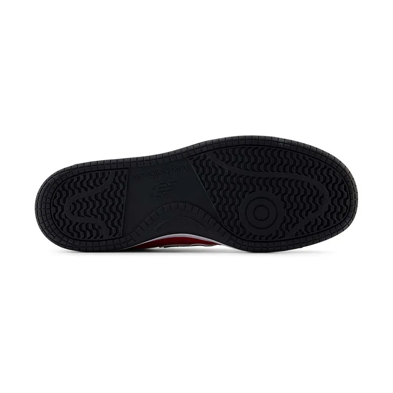 Men's 480 Team Red/White running with a molded insole