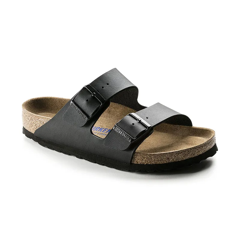 Versatile Design Men's Arizona Soft Footbed Black Birko-Flor
