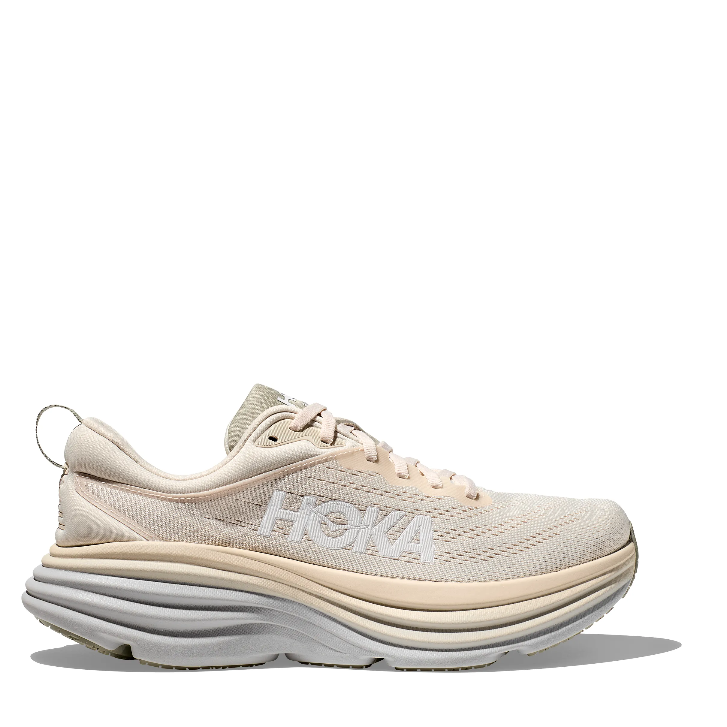 Men's Bondi 8 running in synthetic tracks shoes Snow - Resistant