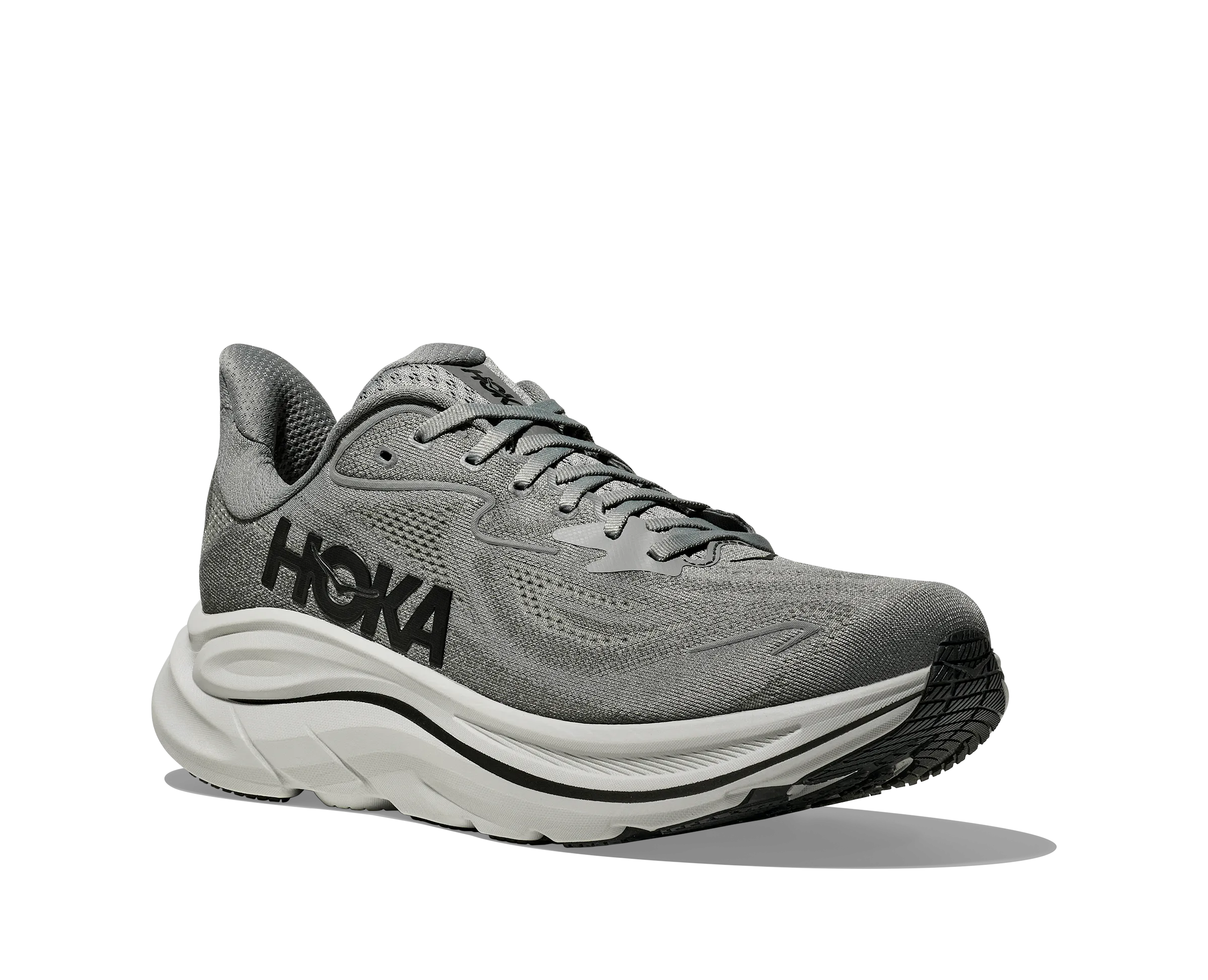 Men's Clifton 10 - Galactic Grey / Asteroid running during the day shoes