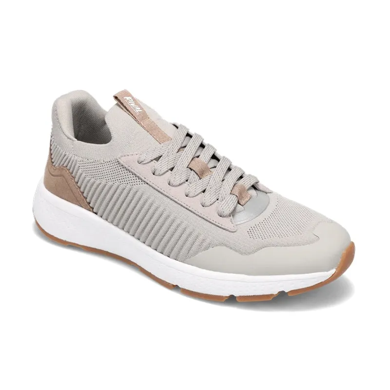 running for cardiovascular health Flex Groove Channeling Men's Coast Fossil/Clay/Gum