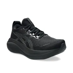 Shiny Tone Men's Gel-Nimbus 27 (WIDE) Black/Graphite Grey