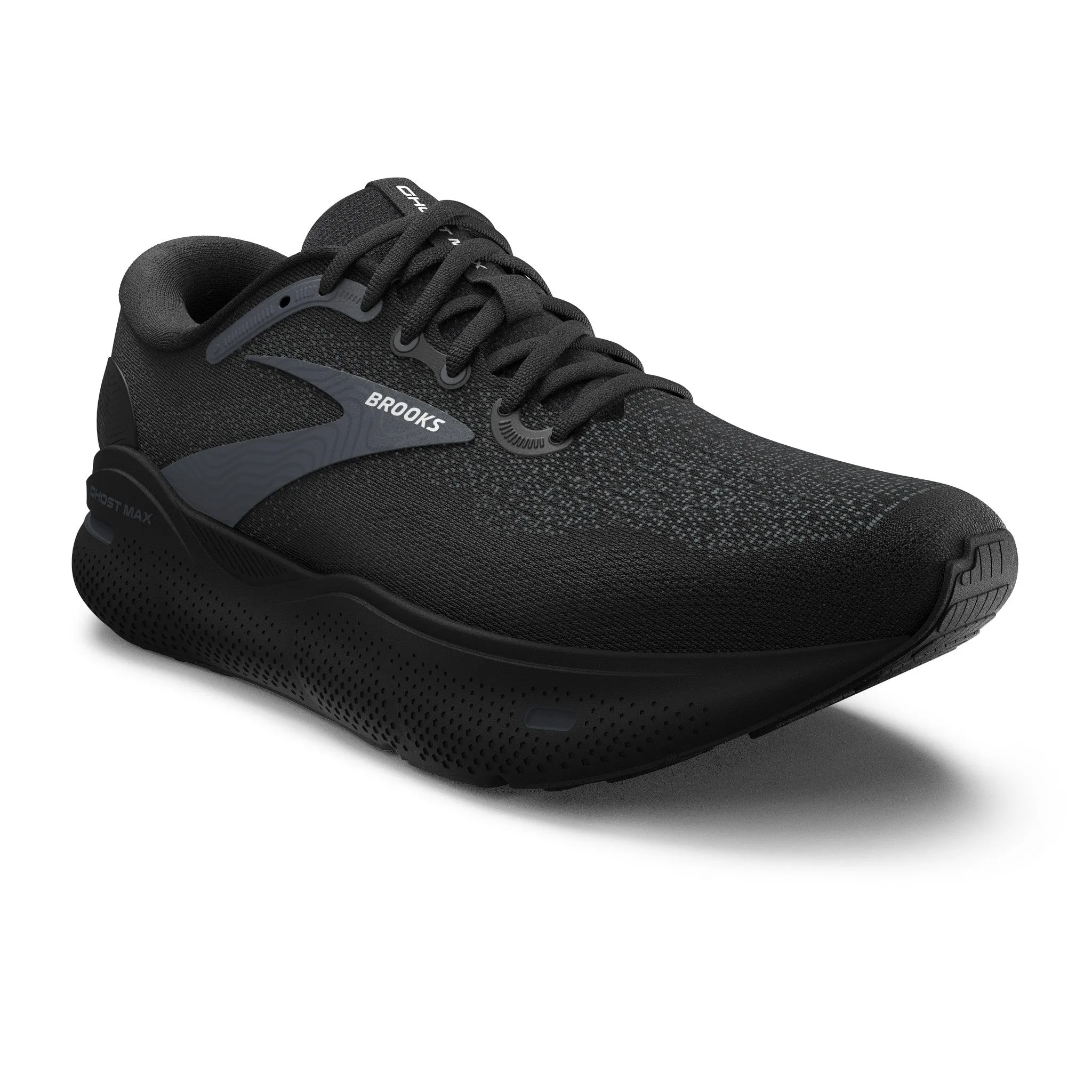 running for stress relief enthusiasm - generating Men's Ghost Max - Black / Black / Ebony