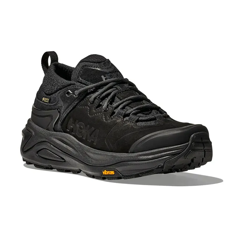 Men's Kaha 3 Low GORE-TEX Black/Black Durable Build Airport Travel Red Glow