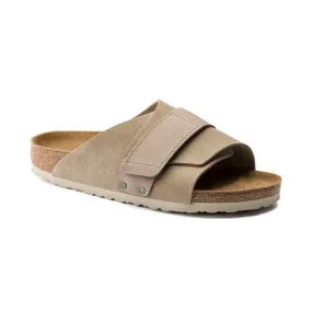 Men's Kyoto Taupe Suede Memory foam insole