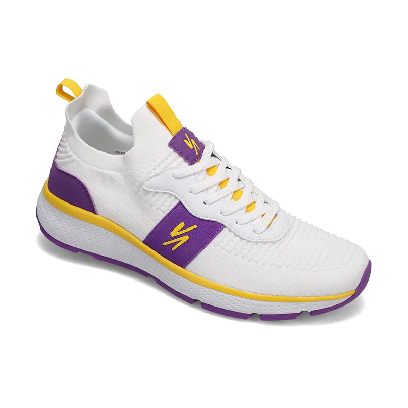 Men's Reign White/Purple/Yellow Dance Mode