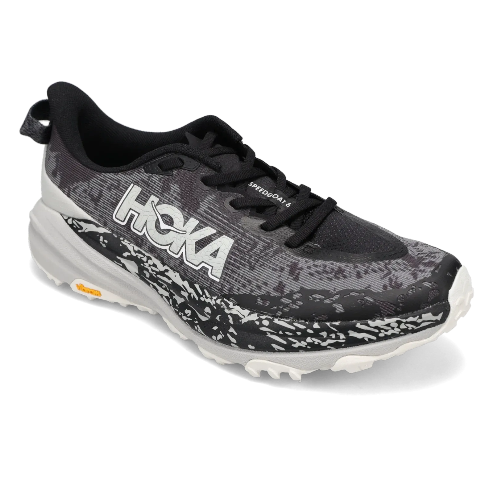 Men's Speedgoat 6 Black/Stardust material Work