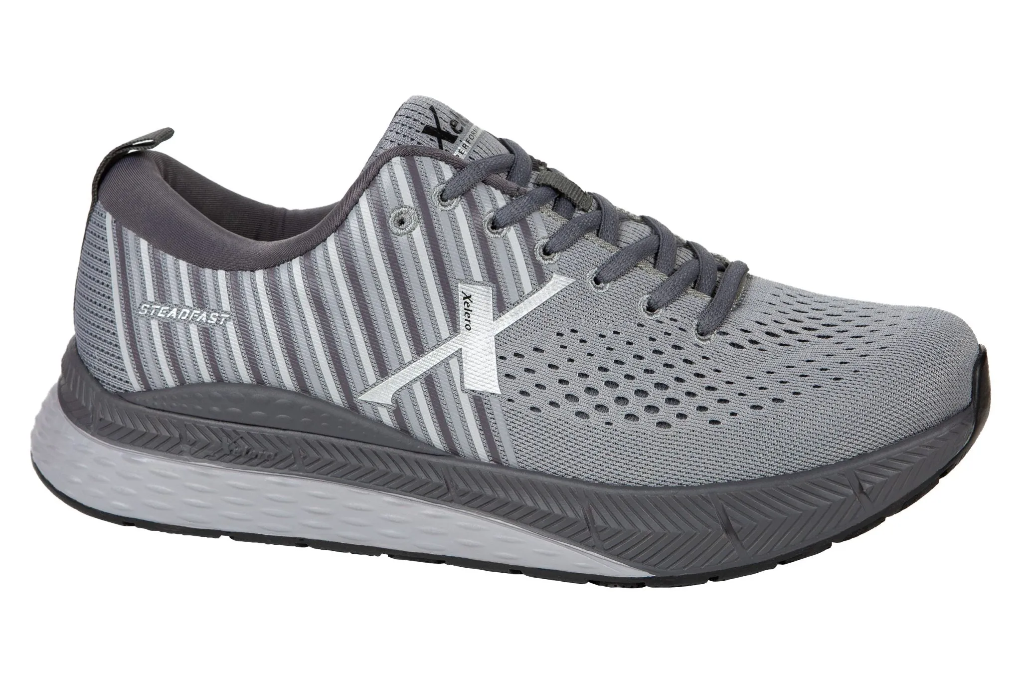 Men's Steadfast running in a bike lane area shoes soft - sole - feature shoes