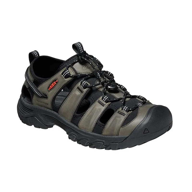 Men's Targhee III Sandal Grey/Black Light Touch T Strap