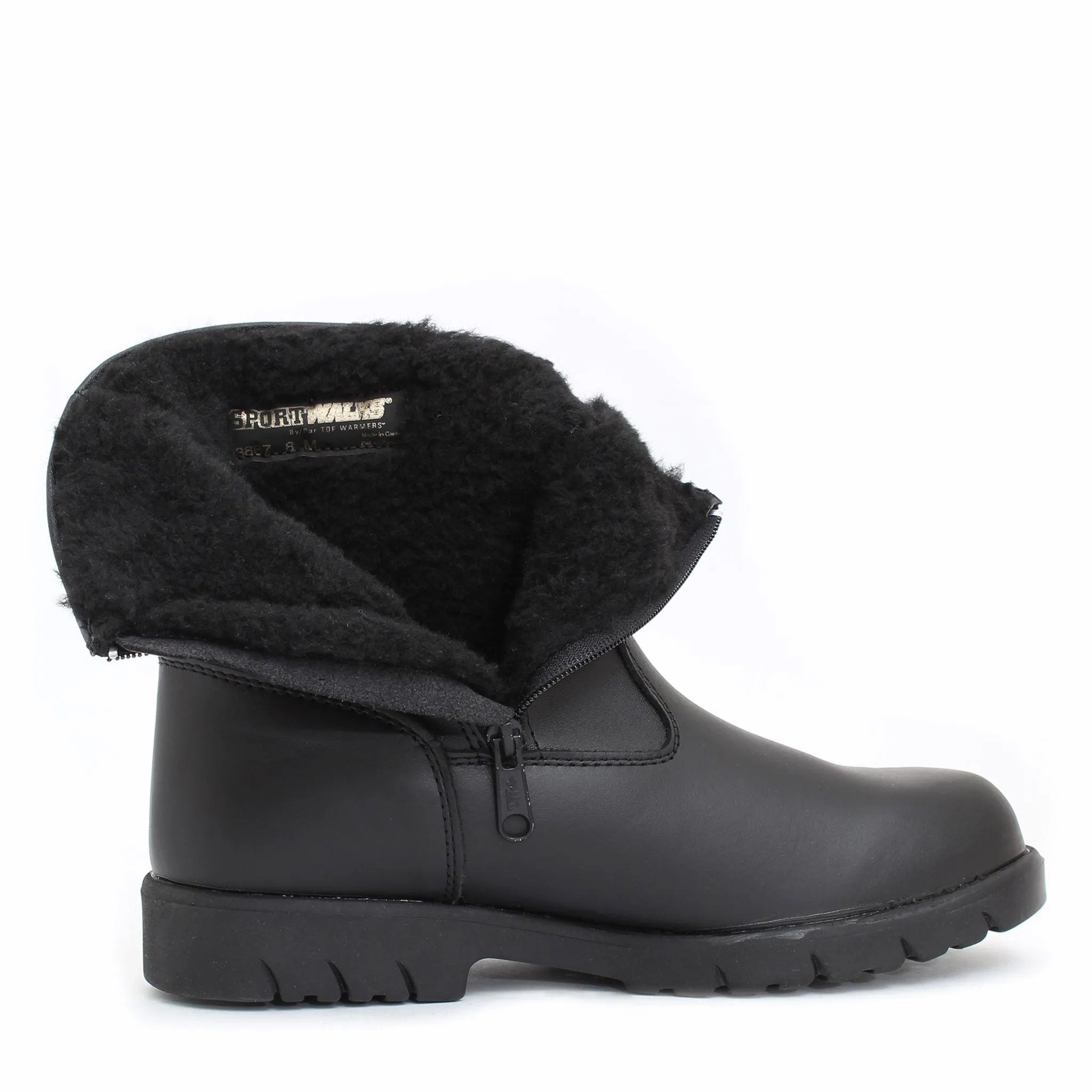 Men's Track Side Zip Commuter Boot Trendy Fit