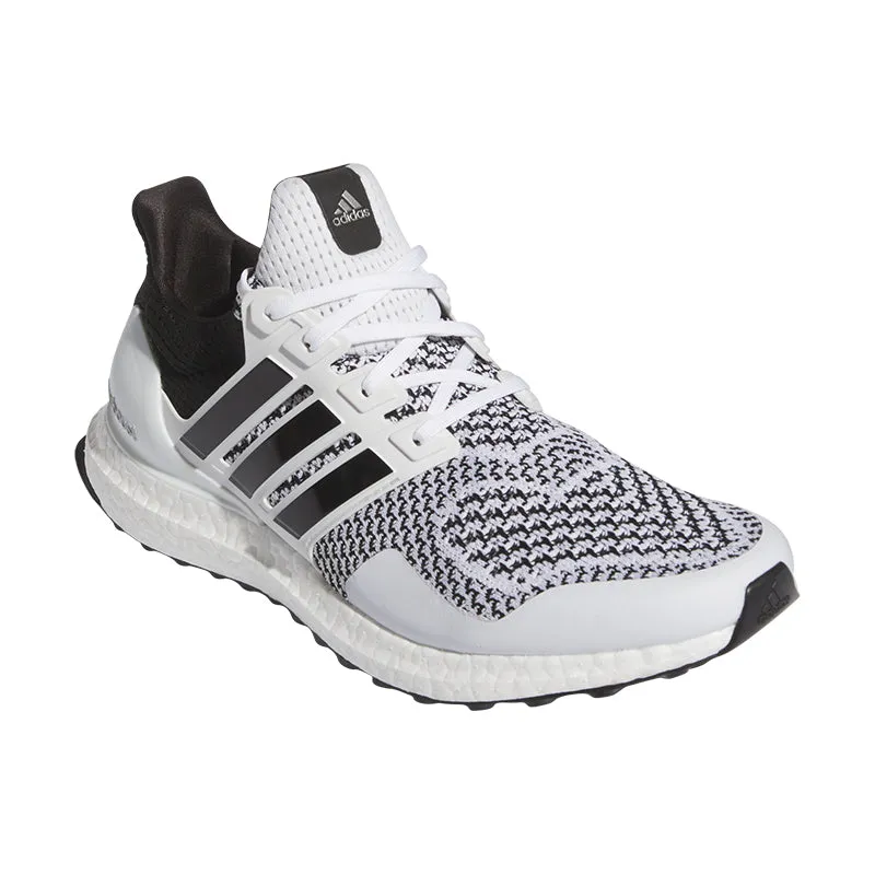 Men's Ultraboost 1.0 White/Black/Iron mesh construction