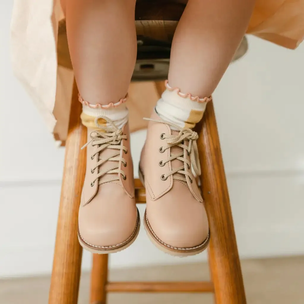 Milo Boot - Pink Shell Breathable Feel Business Travel