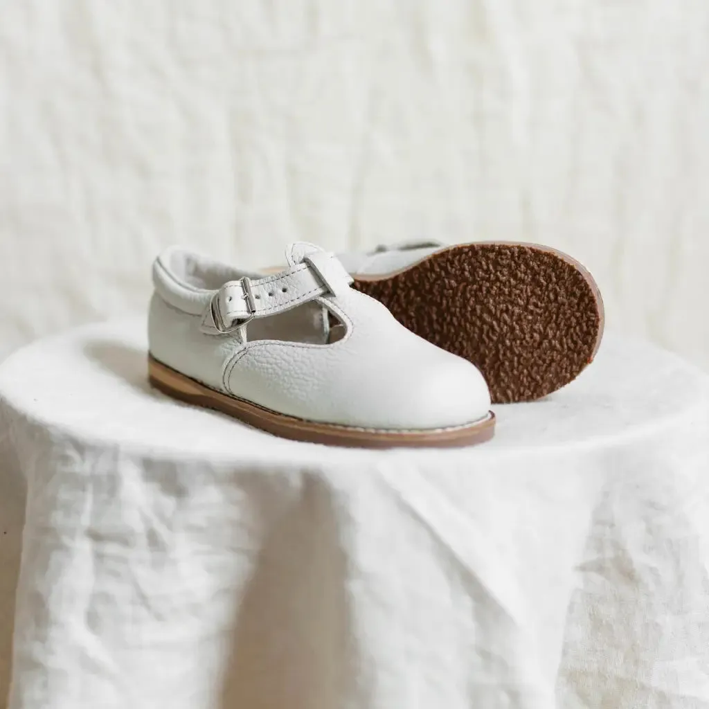 Unisex kids' items Easy to Wear Miriam T-Strap - Fog