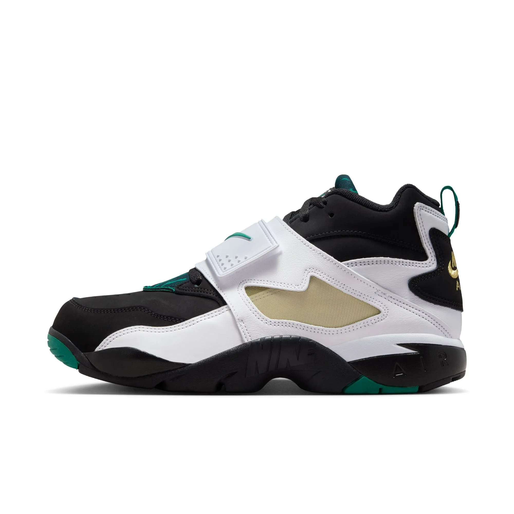 Nike Air Diamond Turf '93 Men's Shoes Color: Black/mystic Green-white-golden Tussah IB2240-001 Neutral Base Summer Base