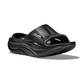 Men's Ora Recovery Slide 3 Black Classic Look